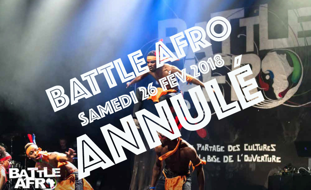 BATTLE AFRO - ANNULÉ