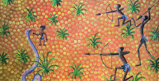 «Collection privée»  Peintures congolaises