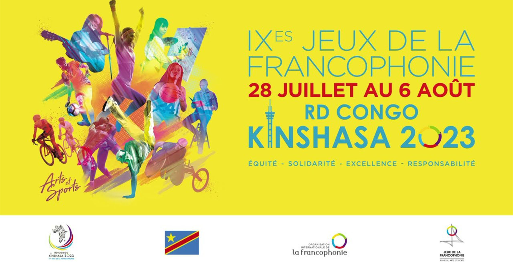 IXeme JEUX DE LA FRANCOPHONIE DE 2023