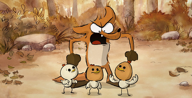 LE GRAND MECHANT RENARD ET AUTRES CONTES