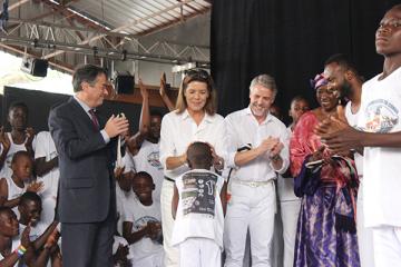 SAR la princesse de Hanovre, marraine du premier Batizado de la Capoeira en RDC